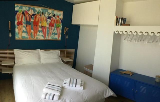Bleu Marine Vue Ocean, 2 Chambres, Terrasse 30M2, Parking Privatif Et Piscine En Ete Лакано Екстер'єр фото