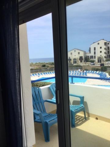 Bleu Marine Vue Ocean, 2 Chambres, Terrasse 30M2, Parking Privatif Et Piscine En Ete Лакано Екстер'єр фото